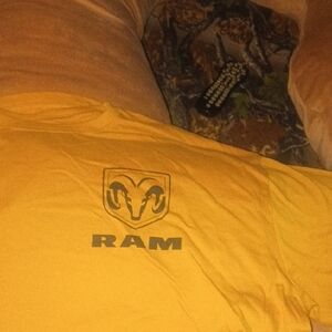 RAM Yellow Short Sleeve Tee